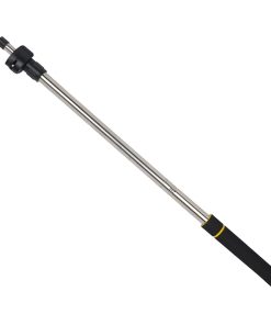 Clothes Hanger Reaching Hook Telescopic Adjustment clothes hook pole Light and can Extend from 37 to 65 with 4.7 Hook and Sponge Handle.